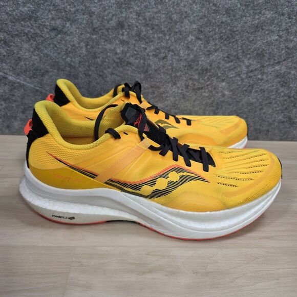 Saucony Tempus ViZiGold Running Lightweight Shoes S10720- 16 Men's Size 11.5 - Picture 1 of 11